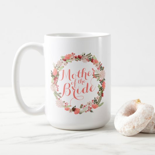 Mutter der Brautfrühlingsblüte Klassische Tasse (Mit Donut)