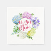 Mutter der Brautfrühlingshochzeit | Napkin Serviette (Vorderseite)