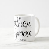 Mutter der Bräutigam-Kaffee-Tasse Kaffeetasse (VorderseiteRechts)