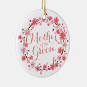 Mutter der Bräutigam-Kirschblüte Wedding Ornamen Keramikornament (Rechts)