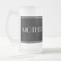 Mutter der Bräutigam-mattierten Tasse