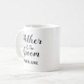 Mutter der Bräutigam-Tasse Kaffeetasse (Vorderseite Links)