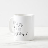 Mutter der Bräutigam-Tasse Kaffeetasse (Vorderseite Links)