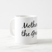 Mutter der Bräutigam-Tasse Kaffeetasse (Vorderseite Links)