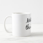 Mutter der Bräutigam-Tasse Kaffeetasse (Links)