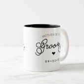 Mutter der Bräutigam-Tasse personifizieren Ihr Zweifarbige Tasse (VorderseiteRechts)