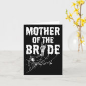 Mutter der Brautjungfrau von Horror Halloween Bych Karte (Gelbe Blume)