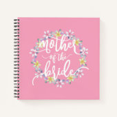 Mutter der Brautkalligrafie | Notebook Notizblock (Vorderseite)