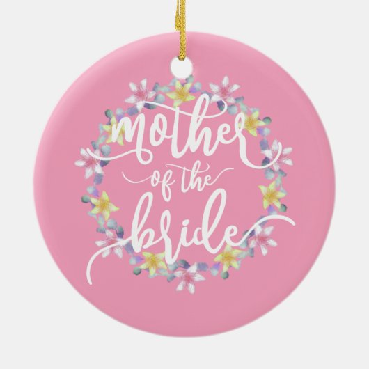 Mutter der Brautkalligrafie | Ornament (Hinten)