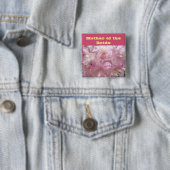 Mutter der Brautknöpfe Rosa-Blüten-Blumen Button (Beispiel)