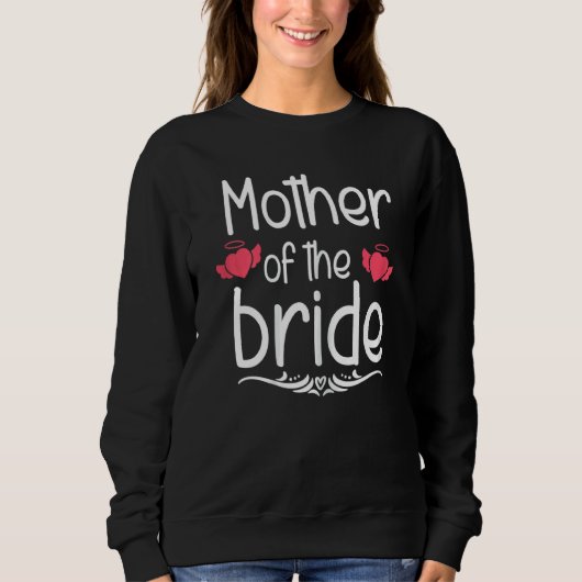 Mütter der Brautparty  Mama Hochzeit Sweatshirt (Vorderseite)