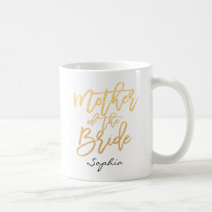 Mutter der Brautschrift Custom Kaffeetasse
