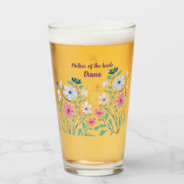 Mutter der Bride Bouquet Wedding Brille Glas