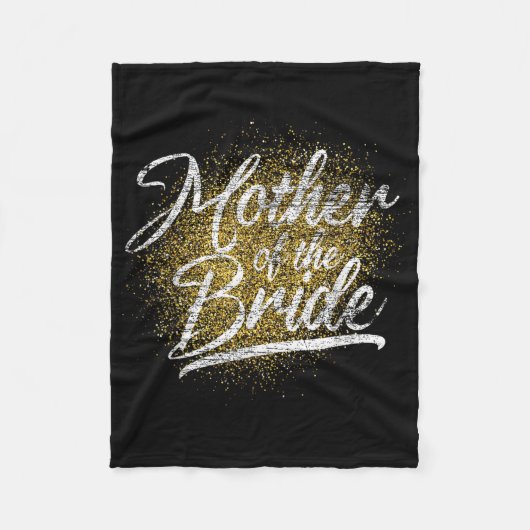 Mutter der Bride Brautparty Bride Party Brid Fleecedecke (Vorderseite)