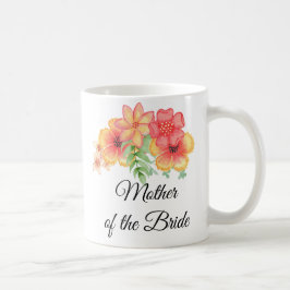 Mutter der Bride Floral Bouquet Tasse