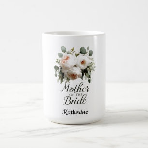 Mutter der Bride Floral Elegant Hochzeitsdesign Kaffeetasse