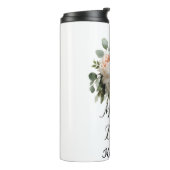 Mutter der Bride Floral Elegant Hochzeitsdesign Thermosbecher (Nach links gedreht)