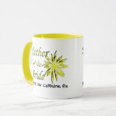 Mutter der Bride Funny Coffein Fix Tasse (Vorderseite Links)