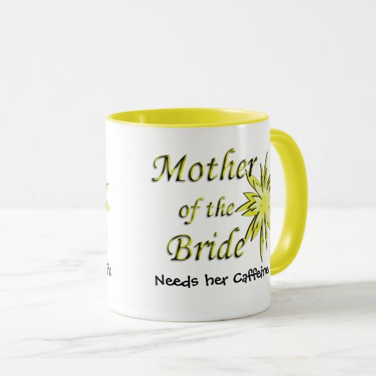 Mutter der Bride Funny Coffein Fix Tasse (VorderseiteRechts)