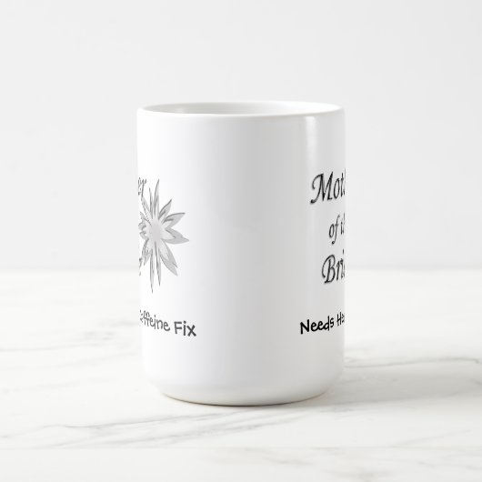 Mutter der Bride Funny Kaffeetasse (Mittel)