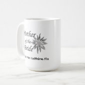 Mutter der Bride Funny Kaffeetasse (Vorderseite Links)