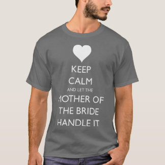 Mutter der Bride Funny Wedding T-Shirt