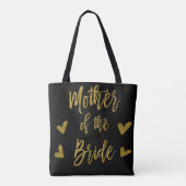 Mutter der Bride Gold Hochzeitstasche Tasche (Rückseite)