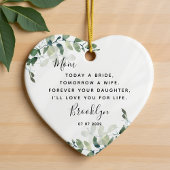 Mutter der Bride Keepake Keramik Ornament