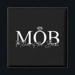 Mutter der Bride Mob Wedding Mama Mama Niedlich Br Magnet<br><div class="desc">Mutter der Bride Mob Hochzeit Mama Mama Niedliches Brautparty</div>