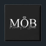 Mutter der Bride Mob Wedding Mama Mama Niedlich Br Magnet<br><div class="desc">Mutter der Bride Mob Hochzeit Mama Mama Niedliches Brautparty</div>