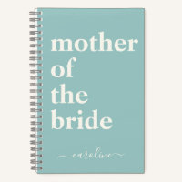 Mutter der Bride Moderne Custom Eggshell Blue