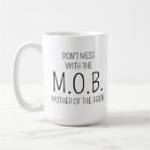 Mutter der Bride Tasse Geschenk von Bride Danke (Links)