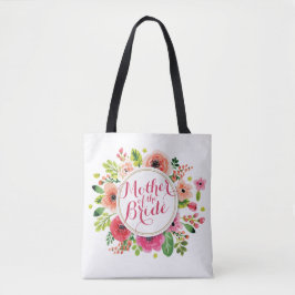 Mutter der Bride Watercolor Hochzeitssacktasche Tasche