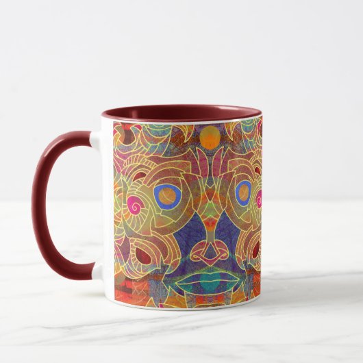 Mutter der Dawn Mask-Tasse Tasse (Links)