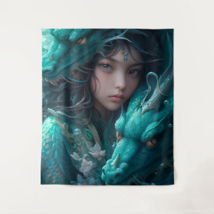 Mutter der Drachen Wandteppich