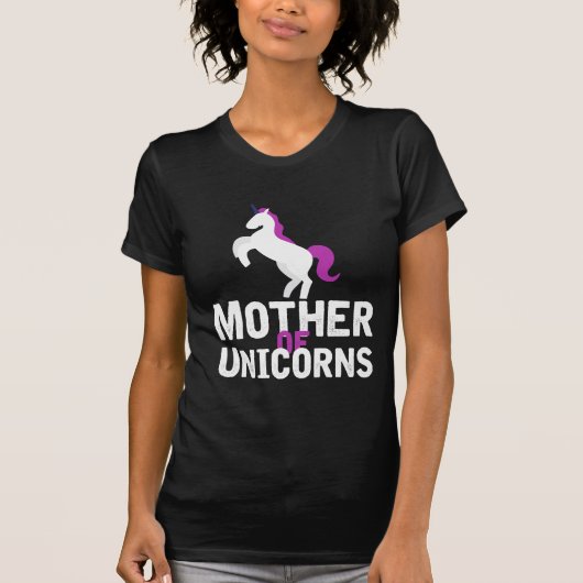 Mutter der Einhörner T-Shirt (Vorderseite)