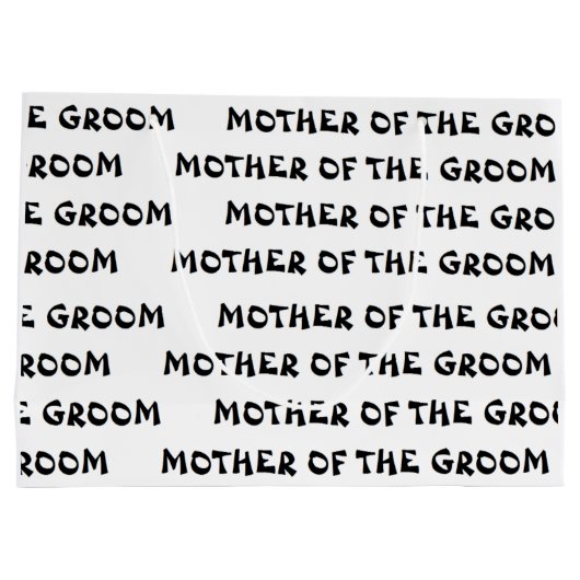 "Mutter der Erde" Geschenktasche Große Geschenktüte (Rückseite)