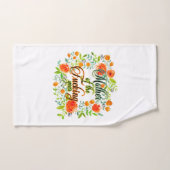 Mutter der F*cking-Jahr-Wildblume Blumenkohle Mama Badhandtuch Set (Handtuch)