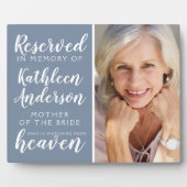 Mutter der Foto-Gedenkstätte vorbehalten Fotoplatte (Vorderseite)