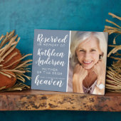 Mutter der Foto-Gedenkstätte vorbehalten Fotoplatte (Seite)