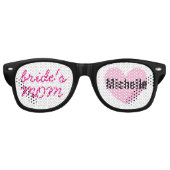 Mutter der Gastgeschenk Hochzeit Black Pink A04 Partybrille (Vorderseite)