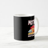 Mutter der Geburtstagsschwanzfamilie B Kaffeetasse (VorderseiteRechts)