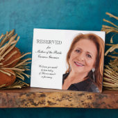 Mutter der Gedenkstätte des Fotos Braut Hochzeit Fotoplatte (Seite)