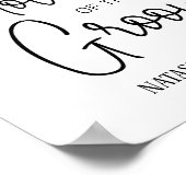 Mutter der Gedenkstätte "Groom Memorial Reserved S Poster (Ecke)