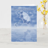Mutter der Gratulationskarte mit Durchfluss Karte (Gelbe Blume)