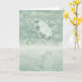 Mutter der Gratulationskarte mit Durchfluss Karte (Gelbe Blume)