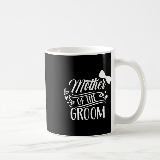 Mutter der Groom-Bachelor-Hochzeitsfeier Redewendu Kaffeetasse (Rechts)