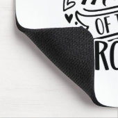 Mutter der Groom-Bachelor-Hochzeitsfeier Redewendu Mousepad (Ecke)
