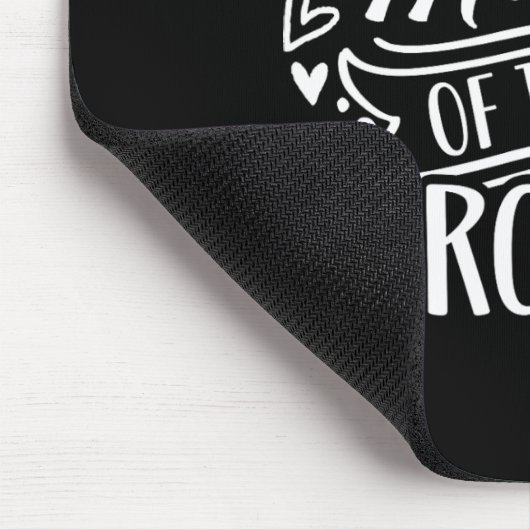 Mutter der Groom-Bachelor-Hochzeitsfeier Redewendu Mousepad (Ecke)