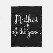 Mutter der Groom Bachelor Party Brid Fleecedecke (Vorderseite)